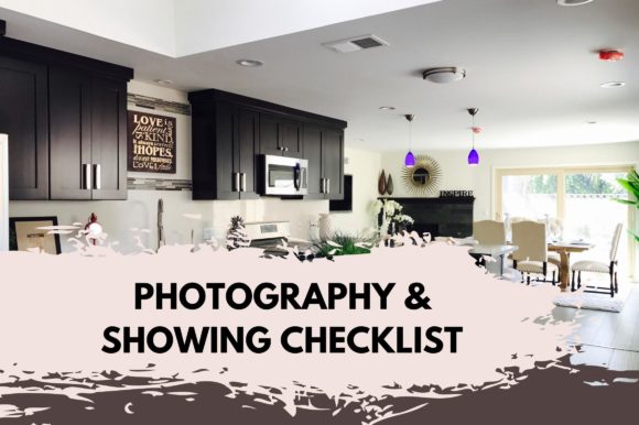 Download Editable Photography &amp; Showing Checklist - Editable Collection