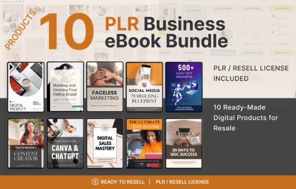 Download 10 Editable PLR EBooks for Online Biz - Editable Collection