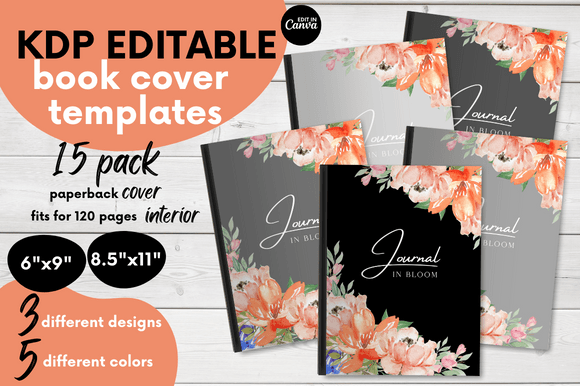 Download 15 Book Cover Bundle Templates/ Editable - Editable Collection